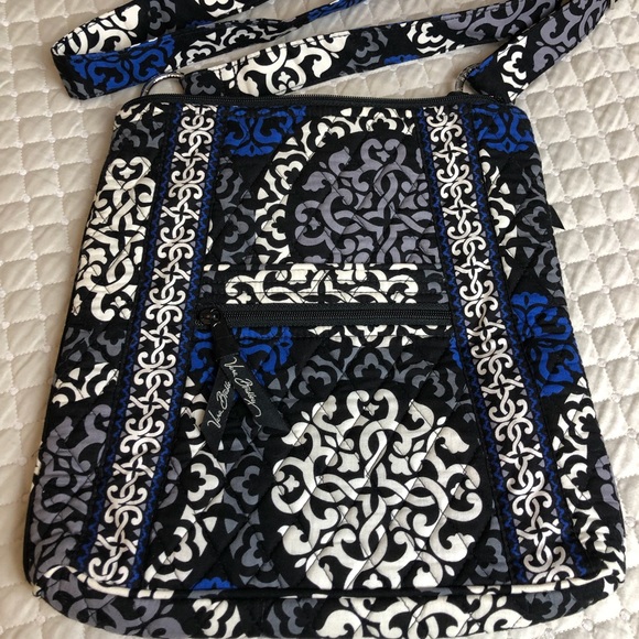 Vera Bradley Handbags - Vera Bradley Large Crossbody - Canterberry Cobalt